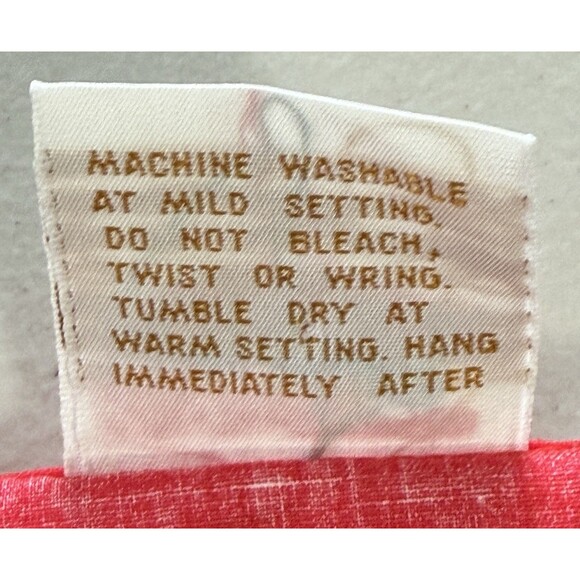 Vintage Barefoot In Paradise Men’s Red Budweiser Hawaiian Shirt Size Large - Picture 6 of 8